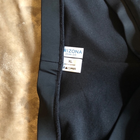 Black Arizona Jeans Swim Boyshort, Size XL - Picture 6 of 11